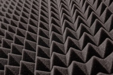 Stüdyo ses akustik köpük arka plan yakın çekim