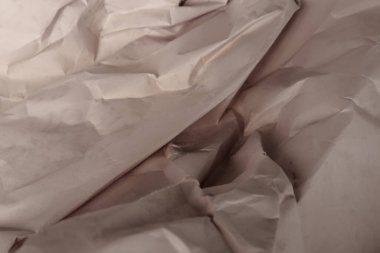 Beyaz buruşmuş kağıt arkaplan grunge doku arkaplanı