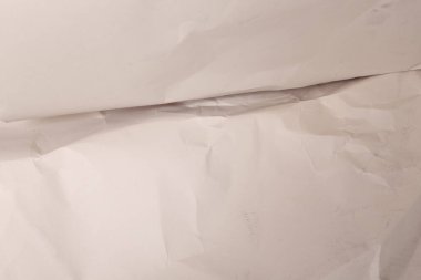 Beyaz buruşmuş kağıt arkaplan grunge doku arkaplanı