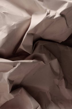 Beyaz buruşmuş kağıt arkaplan grunge doku arkaplanı