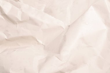 Beyaz buruşmuş kağıt arkaplan grunge doku arkaplanı