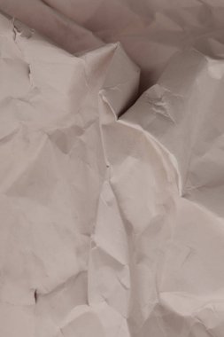 Beyaz buruşmuş kağıt arkaplan grunge doku arkaplanı