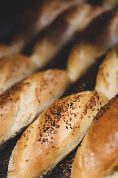 Delicioso Pan Natural Horno Estética —  Fotos de Stock