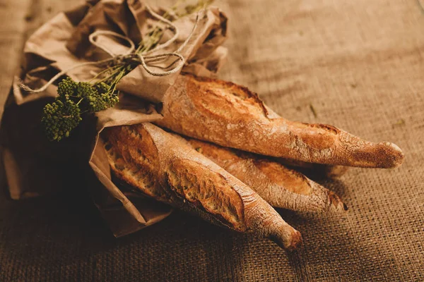 Lezzetli doğal estetik fırınlanmış ekmek