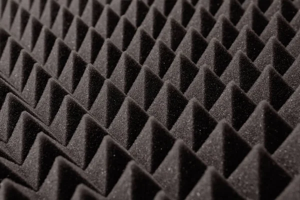 Close Studio Sound Acoustical Foam Fundo — Fotografia de Stock