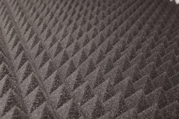 Close Studio Sound Acoustical Foam Fundo — Fotografia de Stock