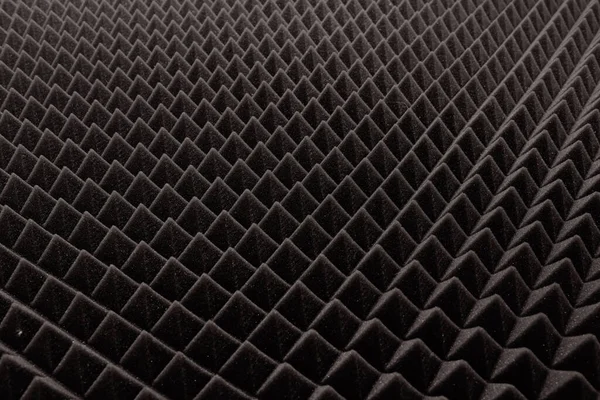 Close Studio Sound Acoustical Foam Fundo — Fotografia de Stock