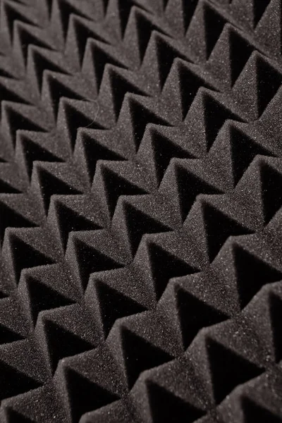 Close Studio Sound Acoustical Foam Fundo — Fotografia de Stock