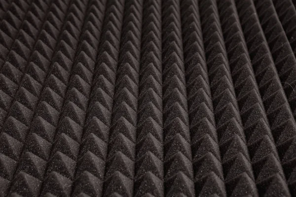 Close up of studio sound acoustical foam Background