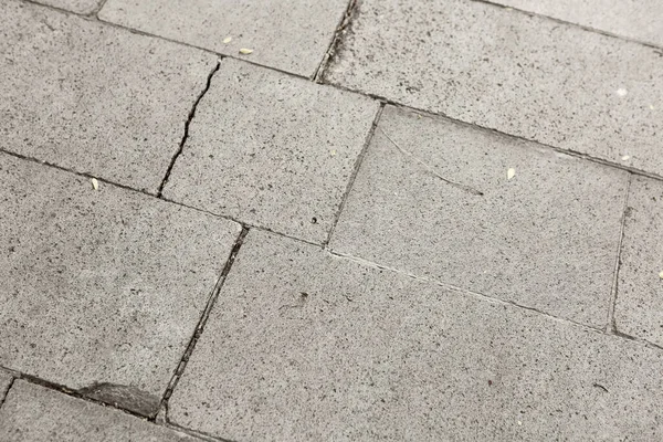 Gray Brick Stone Pavement Textur Hintergrund — Stockfoto