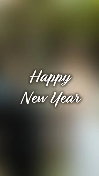 Blurred Background Happy New Year — Stock Photo, Image