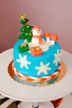 Masada lezzetli bir pasta var.