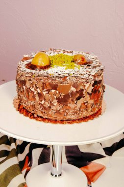 Masada lezzetli bir pasta var.