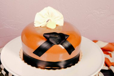 Masada lezzetli bir pasta var.