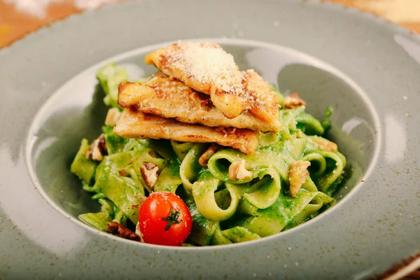 Prato Salada Fresca Com Verduras Misturadas — Fotografia de Stock