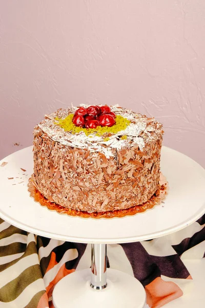 Masada lezzetli bir pasta var.