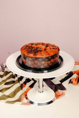 Masada lezzetli bir pasta var.