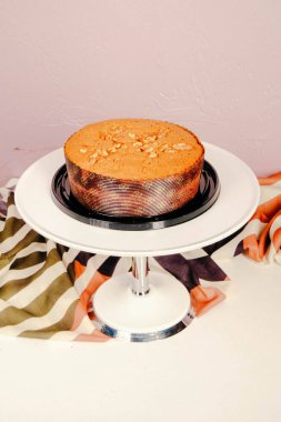 Masada lezzetli bir pasta var.