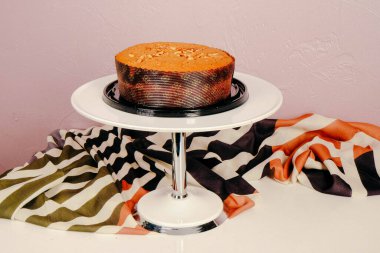 Masada lezzetli bir pasta var.