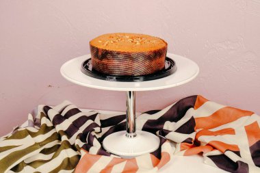 Masada lezzetli bir pasta var.