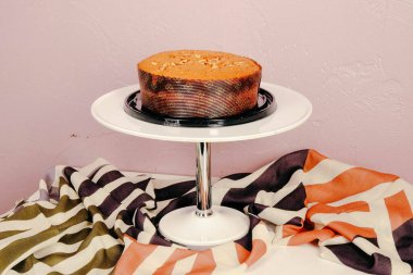 Masada lezzetli bir pasta var.