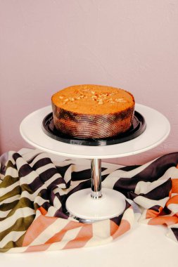 Masada lezzetli bir pasta var.