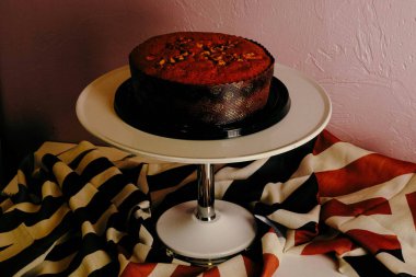 Masada lezzetli bir pasta var.