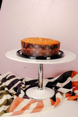 Masada lezzetli bir pasta var.