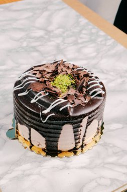 Masada lezzetli bir pasta var.