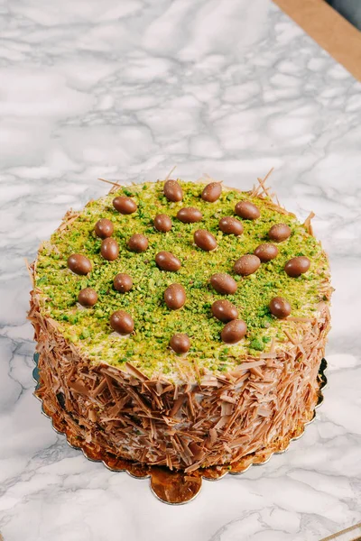 Masada lezzetli bir pasta var.