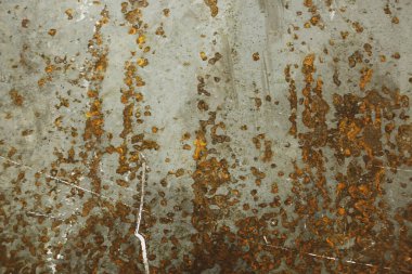 Paslı metal dokusu, eski grunge arkaplan