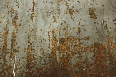 Paslı metal dokusu, eski grunge arkaplan