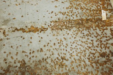 Paslı metal dokusu, eski grunge arkaplan