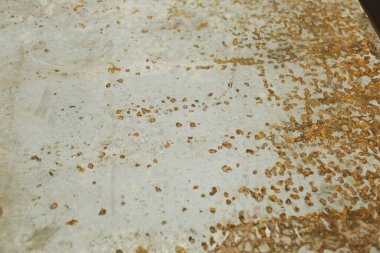 Paslı metal dokusu, eski grunge arkaplan