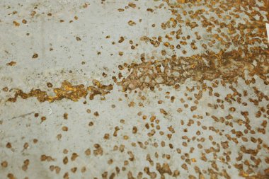 Paslı metal dokusu, eski grunge arkaplan