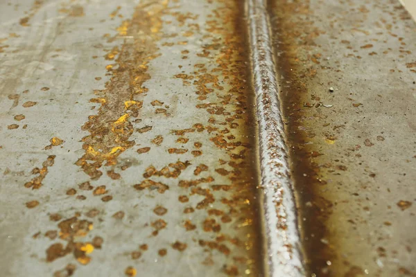 Paslı metal dokusu, eski grunge arkaplan