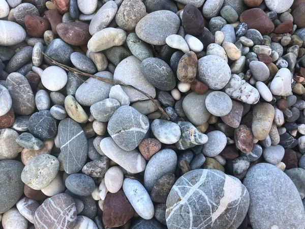 Kleurrijke Mooie Stenen Achtergrond Textuur — Stockfoto