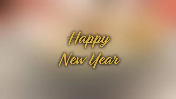 Blurred Background Happy New Year — Stock Photo, Image