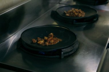 Meat Saute Turkish Et sote with Hair Pie Meat - Sac Tava - Sac Kavurma