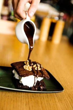 dondurma çikolatalı sufle