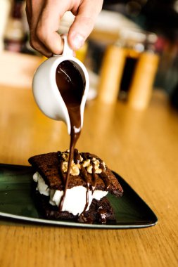 dondurma çikolatalı sufle