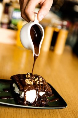 dondurma çikolatalı sufle