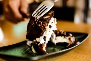 dondurma çikolatalı sufle