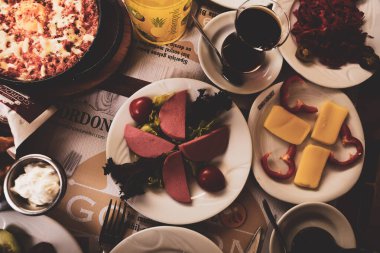 zengin ve leziz Türk Kahvaltı