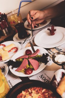 zengin ve leziz Türk Kahvaltı