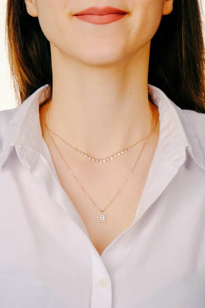 Diamanten Sieraden Luxe Fashion Sieraden — Stockfoto