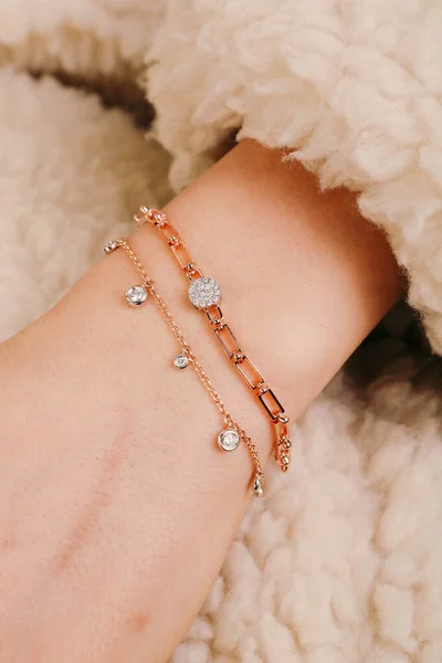 Diamanten Sieraden Luxe Fashion Sieraden — Stockfoto