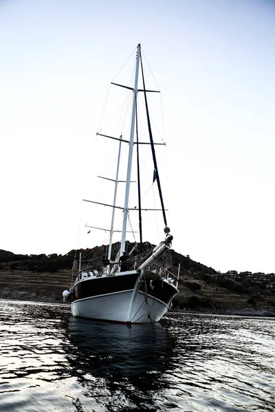 Моторна Яхта Морі — стокове фото