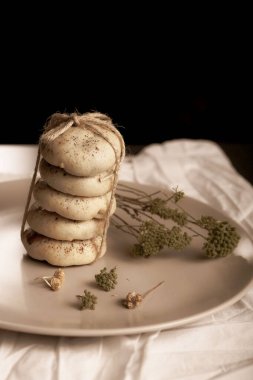 Koyu çikolata parçaları ile tanımlama