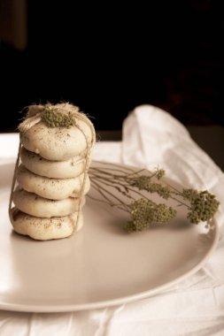 Koyu çikolata parçaları ile tanımlama